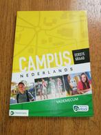 Campus Nederlands, eerste graad; Vademecum, Boeken, Hoger Onderwijs, Nieuw, Ophalen of Verzenden, Alpha