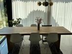 Houten tafel 260cm - 90 cm - 10 personen, Huis en Inrichting, Tafels | Eettafels, Gebruikt, 200 cm of meer, 50 tot 100 cm, Vijf personen of meer