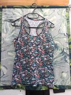 Topje met bloemen S/M, Overige kleuren, Ophalen of Verzenden, Zo goed als nieuw, Maat 36 (S)