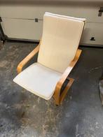 Ikea loung chair wit, Huis en Inrichting, Ophalen, Zo goed als nieuw, Wit