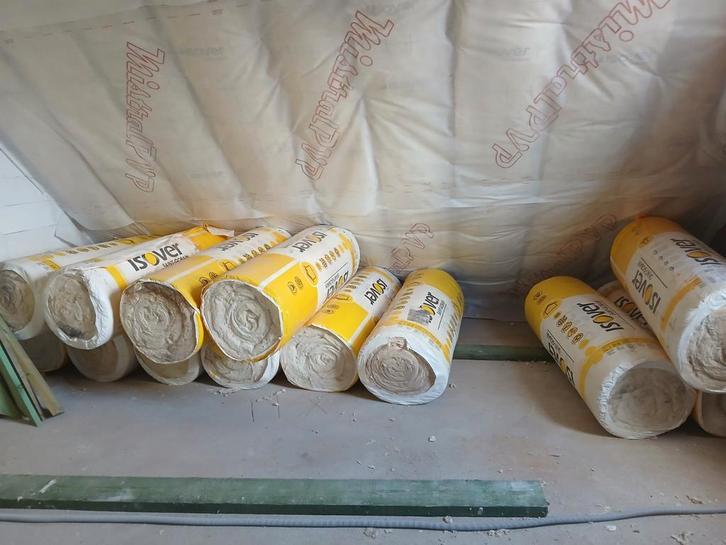 13 rollen isover 35 isolatie 22 cm dikte, Doe-het-zelf en Bouw, Isolatie en Afdichting, Nieuw, Ophalen