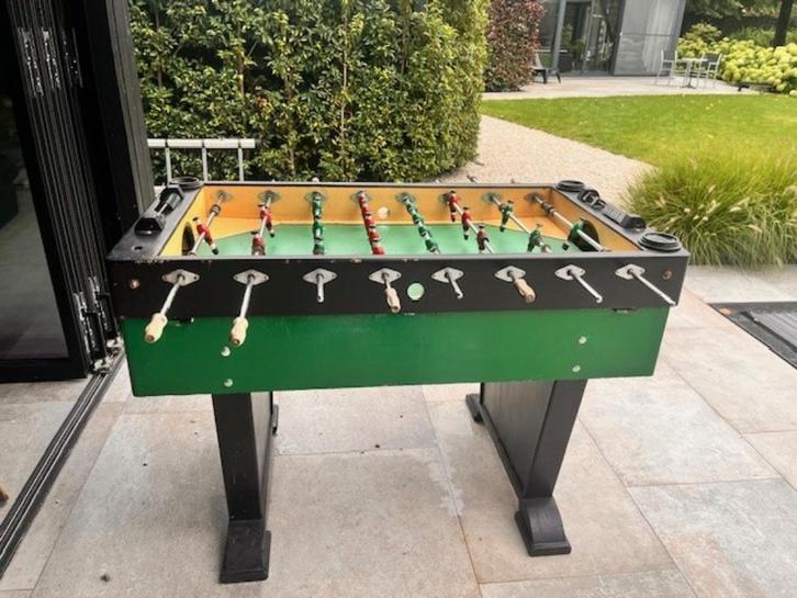 Tafelvoetbal - voetbaltafel - kicker - sjottersbak - sjotter, Hobby en Vrije tijd, Overige Hobby en Vrije tijd, Gebruikt, Ophalen
