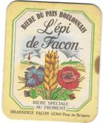 bierviltje 1st. L'épi de Facon, Verzamelen, Biermerken, Verzenden