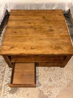 Teak koffietafel – massief hout – goede staat, Huis en Inrichting, Tafels | Salontafels, Ophalen, Zo goed als nieuw