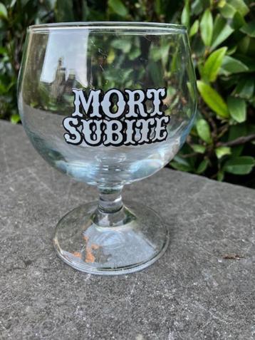 6 MORT SUBITE KRIEK GLAZEN. NIEUW. beschikbaar voor biedingen