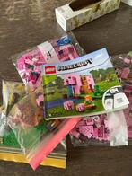 Lego MineCraft het Varkenshuisje 21170, Ophalen of Verzenden, Zo goed als nieuw, Complete set, Lego