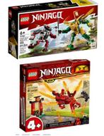 LEGO NINGAGO vuurdraak 71701 en  Lloyd’s Mech Battle EVO, Ophalen of Verzenden, Nieuw, Complete set, Lego