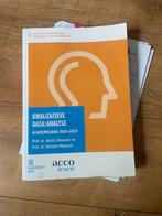 Kwalitatieve Data-Analyse, Ophalen of Verzenden, Gelezen