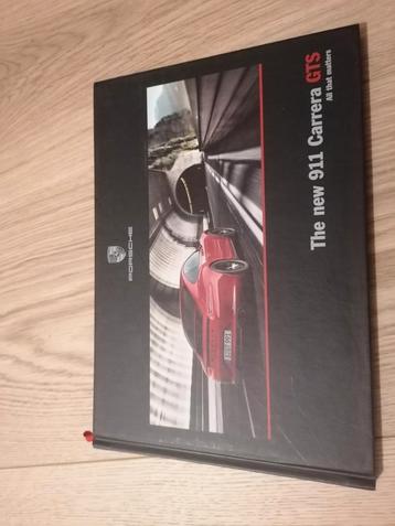 Porsche Carrera gts brochure hardcover boek