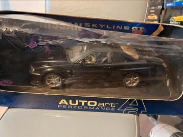 Autoart nissan r34 beschikbaar voor biedingen