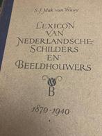 Lexicon van Nederlandsche schilders (Mak van Waay), Boeken, Ophalen, Zo goed als nieuw