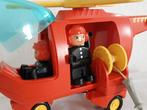 Lego Duplo, SET 2677: Pompiers, hélicoptère de secours, Enlèvement ou Envoi, Utilisé, Ensemble complet, Duplo