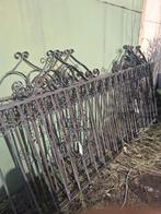 oude smeedijzeren hekken, Ophalen, Gebruikt, Met poort