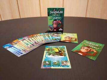 JUNGLE LIFE WEETJES kwartet / Vanaf 6 jaar / NIEUWSTAAT ! beschikbaar voor biedingen