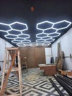 Hexagon led verlichting voor in de garage, Ophalen, Zo goed als nieuw