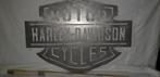 Harley Davidson inox reclamebord, Ophalen, Nieuw