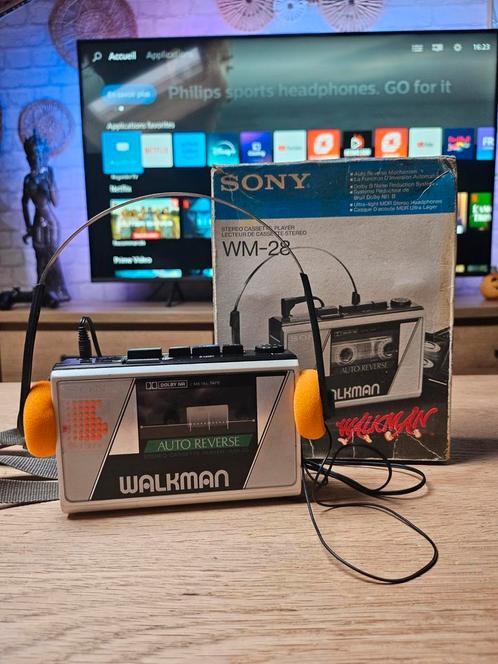 Sony WM-28 Walkman met automatische achteruitversnelling, Audio, Tv en Foto, Walkmans, Discmans en Minidiscspelers, Ophalen of Verzenden