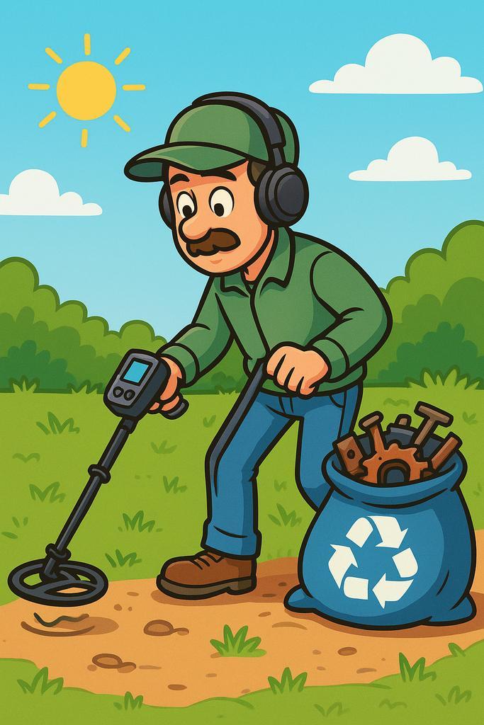 Ontsmetting van het veld door metaaldetectie, Hobby en Vrije tijd, Metaaldetectors, Meer dan 30 cm, Garrett, Ophalen