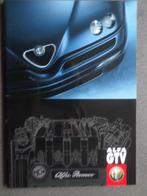 2000 Alfa Romeo GTV 2.0 Twin Spark & 3.0 V6 Brochure, Boeken, Auto's | Folders en Tijdschriften, Verzenden, Alfa Romeo