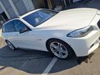 BMW 520 D, Auto's, Automaat, Achterwielaandrijving, Wit, Leder