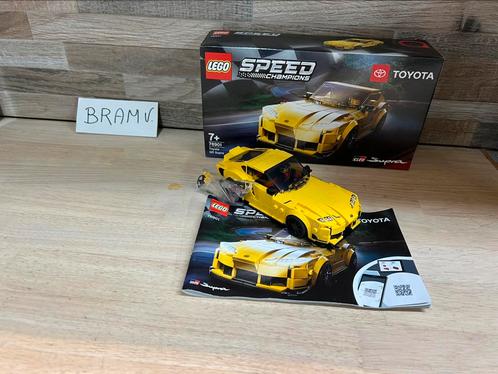 Lego speed champions 76901 toyota supra gr 100%, Kinderen en Baby's, Speelgoed | Duplo en Lego, Gebruikt, Lego, Complete set, Ophalen of Verzenden