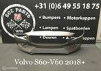 Volvo S60 V60 Voorbumper 2018-2020 Origineel, Gebruikt, Ophalen of Verzenden, Bumper, Voor