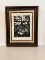 Hoursnede masereel, Antiek en Kunst, Kunst | Litho's en Zeefdrukken, Ophalen