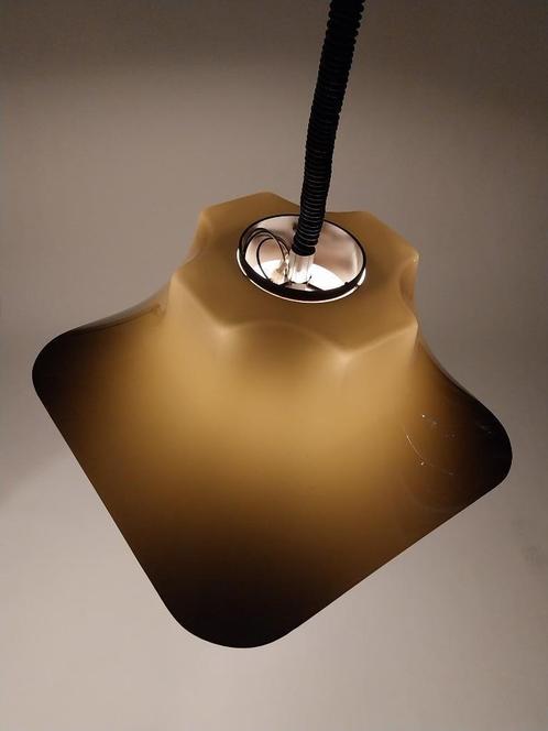Italiaanse Brevettato Hanglamp, Jaren 70, Huis en Inrichting, Lampen | Hanglampen, Gebruikt, Minder dan 50 cm, Kunststof, Ophalen of Verzenden