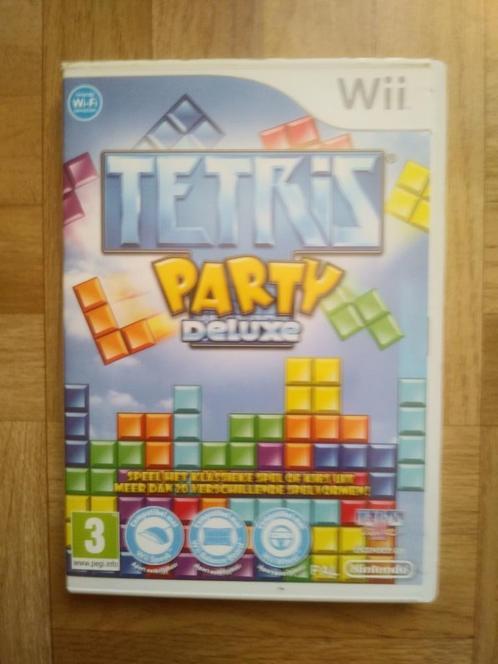 Wii Tetris Party de Luxe game, of blokken spel, Games en Spelcomputers, Games | Nintendo Wii, Zo goed als nieuw, Puzzel en Educatief