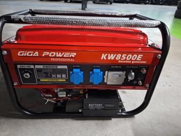 Gigapower Professional KW8500E Gasoline Generator Aggregaat beschikbaar voor biedingen