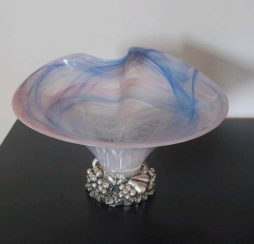 Glazen kom, vide poche, stijl Murano, Antiek en Kunst, Antiek | Glaswerk en Kristal, Ophalen of Verzenden
