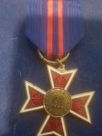 médaille pays bas croix de pompier 12 ans 12, Collections, Enlèvement ou Envoi