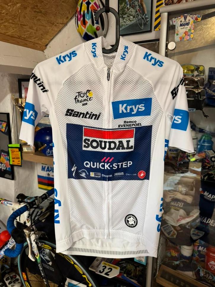 2024 Tour de France - Remco Evenepoel, Fietsen en Brommers, Fietsaccessoires | Fietskleding, Ophalen of Verzenden