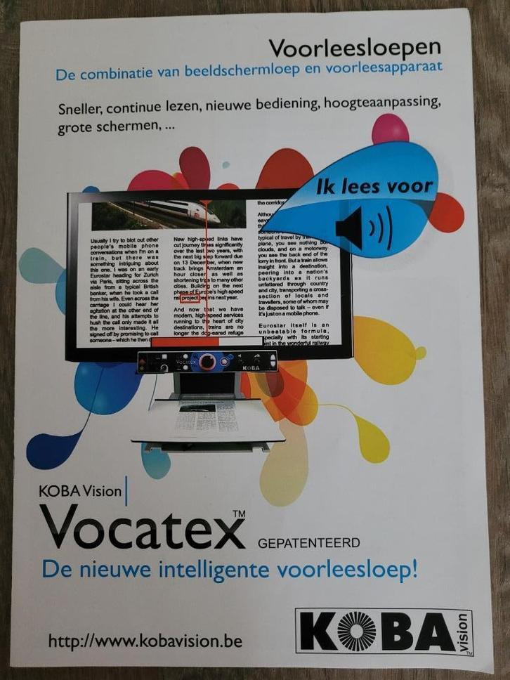 Leesmachine slechtzienden, Elektronische apparatuur, Overige elektronische apparatuur, Gebruikt, Ophalen