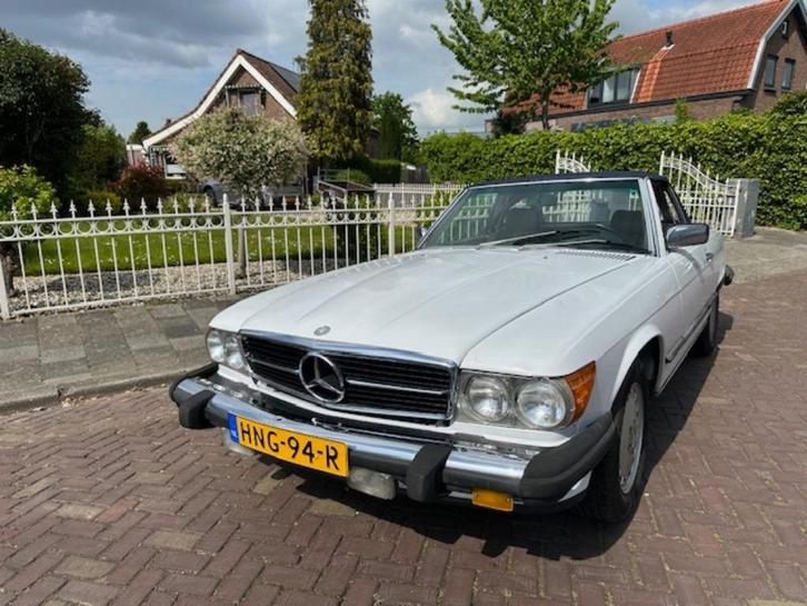 Mercedes-Benz SL-Klasse 560 SL, Auto's, Mercedes-Benz, Bedrijf, Te koop, SL, Airbags, Centrale vergrendeling, Elektrische ramen