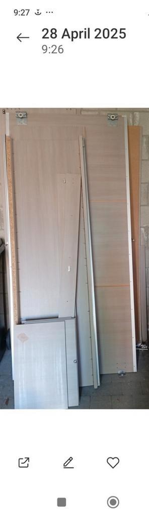 Schuifdeurkast, Ophalen, 50 tot 75 cm, 200 cm of meer, 200 cm of meer