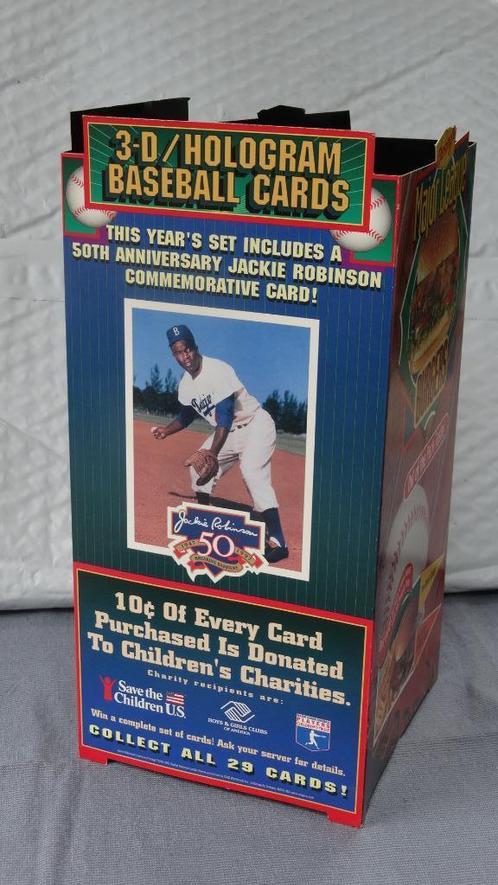 1997 Pinnacle MLB Robinson États-Unis Menu Denny's & cartes, Sports & Fitness, Baseball & Softball, Comme neuf, Autres types, Envoi