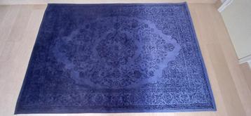 tapis bleu