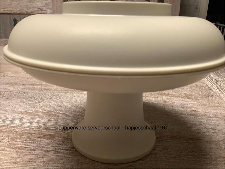 Vintage serveerschaal  - taartschotel, Huis en Inrichting, Keuken | Tupperware, Zo goed als nieuw, Ophalen of Verzenden
