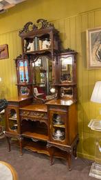 antieke kast england late 1800, Huis en Inrichting, Kasten | Vitrinekasten, Ophalen