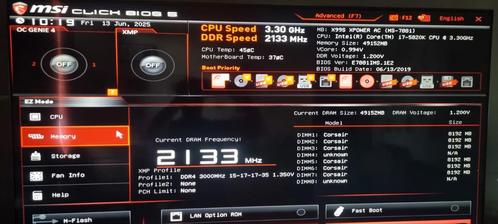 PC GAMER MSI / I7 / 48 Go DDR4 / SSD NMVE PCI-E 3.0 1,2 TB /, Computers en Software, Audio-software, Zo goed als nieuw, Ophalen