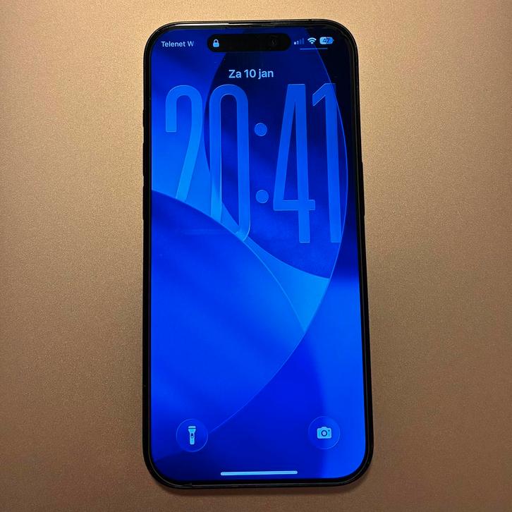 Iphone 15Pro 256GB Zwart 750€, Telecommunicatie, Mobiele telefoons | Apple iPhone, Gebruikt, 256 GB, Met simlock, iPhone 15 Pro