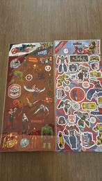 2 stickervellen superhelden - set, Ophalen, Nieuw