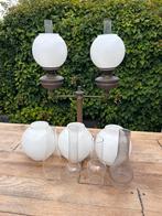 Olielamp antiek en groot, Antiek en Kunst, Antiek | Verlichting, Ophalen