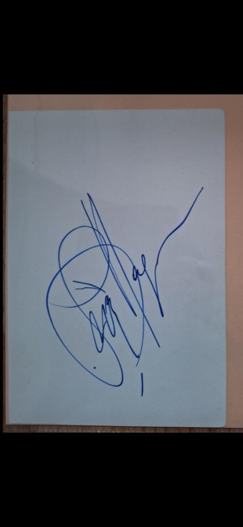 Authentique autographe de LARRY HAGMAN, Collections, Musique, Artistes & Célébrités, Signé, Enlèvement ou Envoi