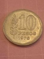 ARGENTINE 10 pesos 1976, Timbres & Monnaies, Monnaies | Amérique, Amérique du Sud, Enlèvement ou Envoi, Monnaie en vrac