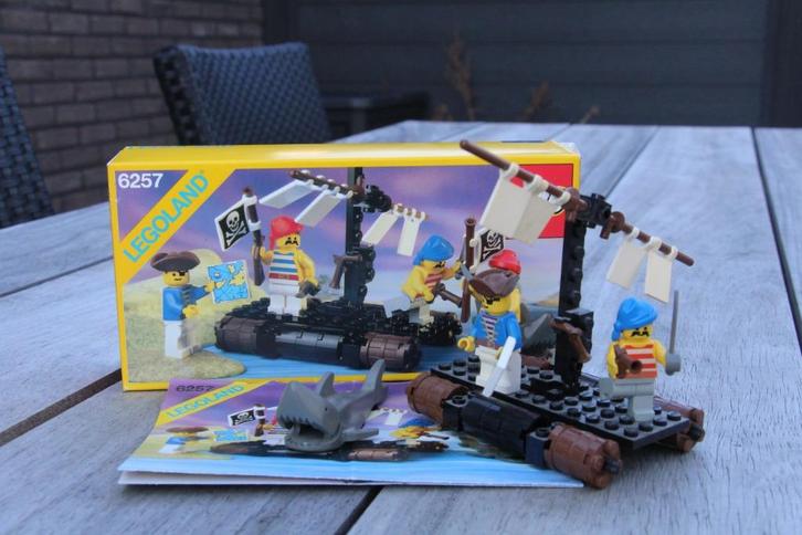LEGO 6257 Castaway's Raft, Kinderen en Baby's, Speelgoed | Duplo en Lego, Gebruikt, Lego, Complete set, Ophalen of Verzenden