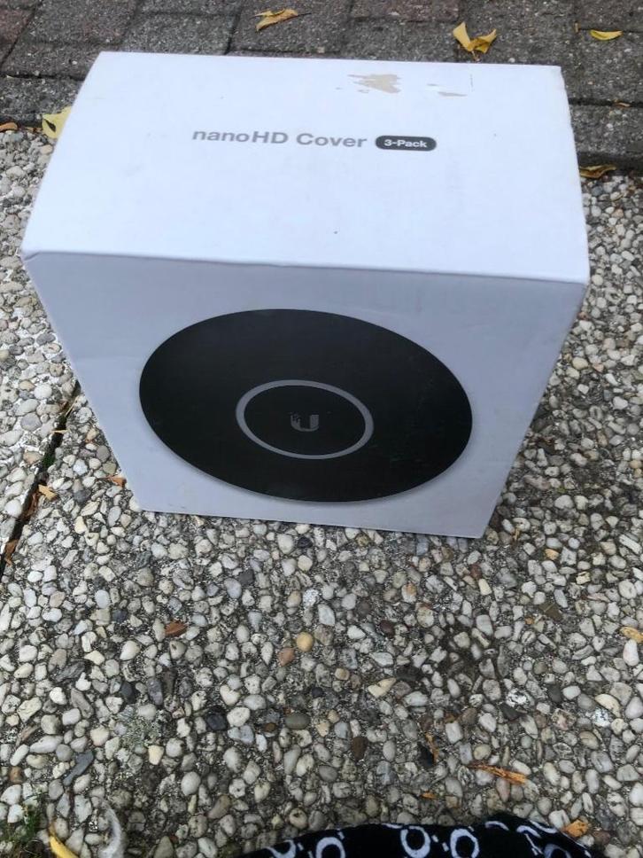 Ubiquiti UniFi nanoHD Cover – Zwart, Computers en Software, Accesspoints, Zo goed als nieuw, Ophalen