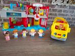 School + bus little people, Kinderen en Baby's, Speelgoed | Fisher-Price, Ophalen of Verzenden, Zo goed als nieuw