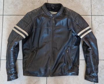 Richa Lincoln, leren vintage motorjas XXL 2XL maat 58 beschikbaar voor biedingen